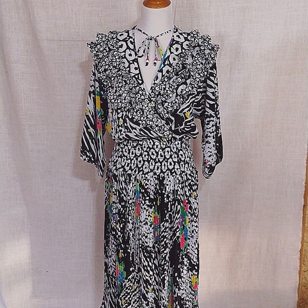 NWOT epic vintage 80s Assorti dress!